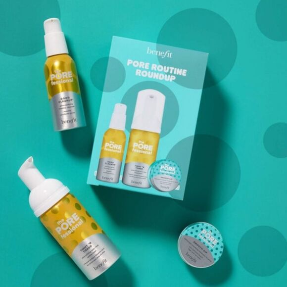 Benefit Pore Routine Roundup Mini Skincare Essentials Set - Picture 2 of 10